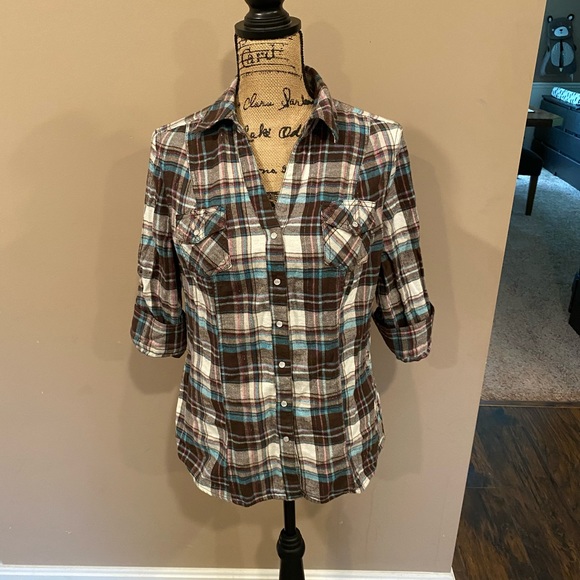 Arizona Jean Company Tops - 4 for $20.  Arizona Flannel